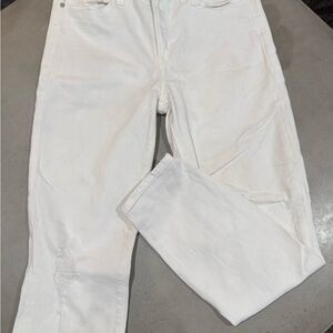 J. Crew Women's White Skinny Jeans
